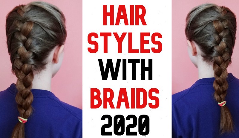hair style with braids 2020, hair style for braids.